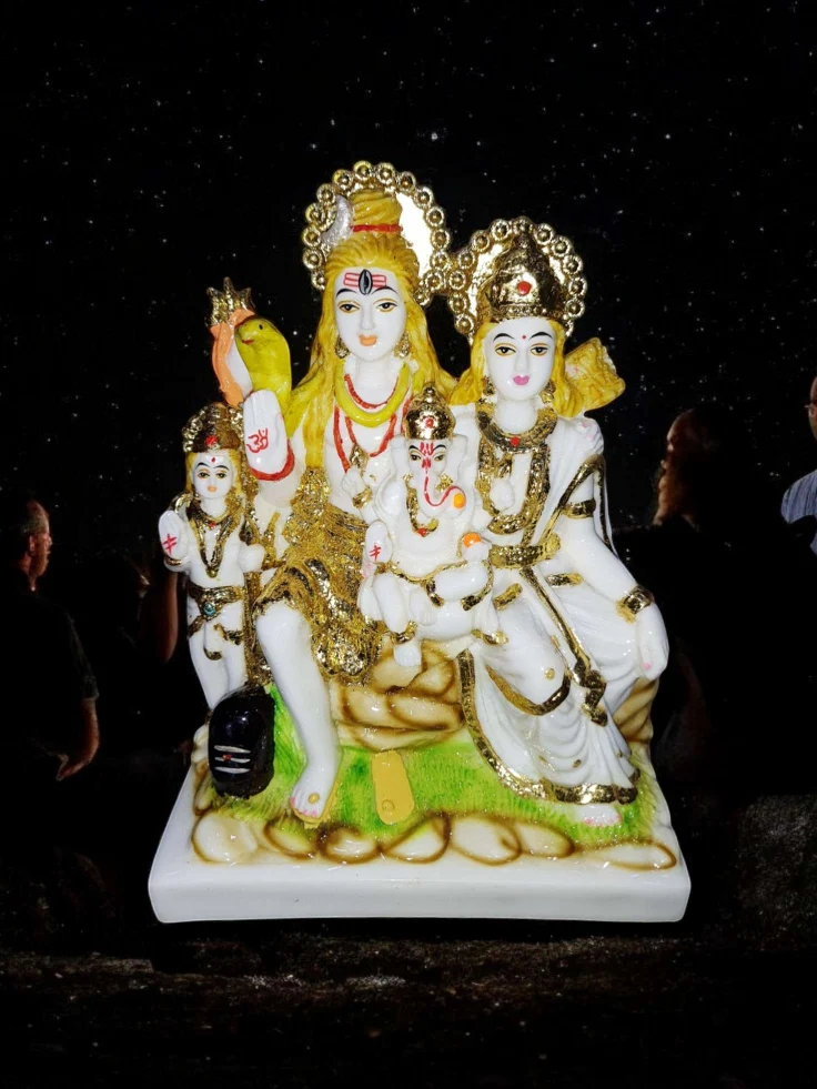 small size marble dust statue